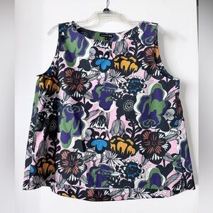 Marimekko x Uniqlo Collaboration Sold Out Floral Sleeveless Blouse, XL